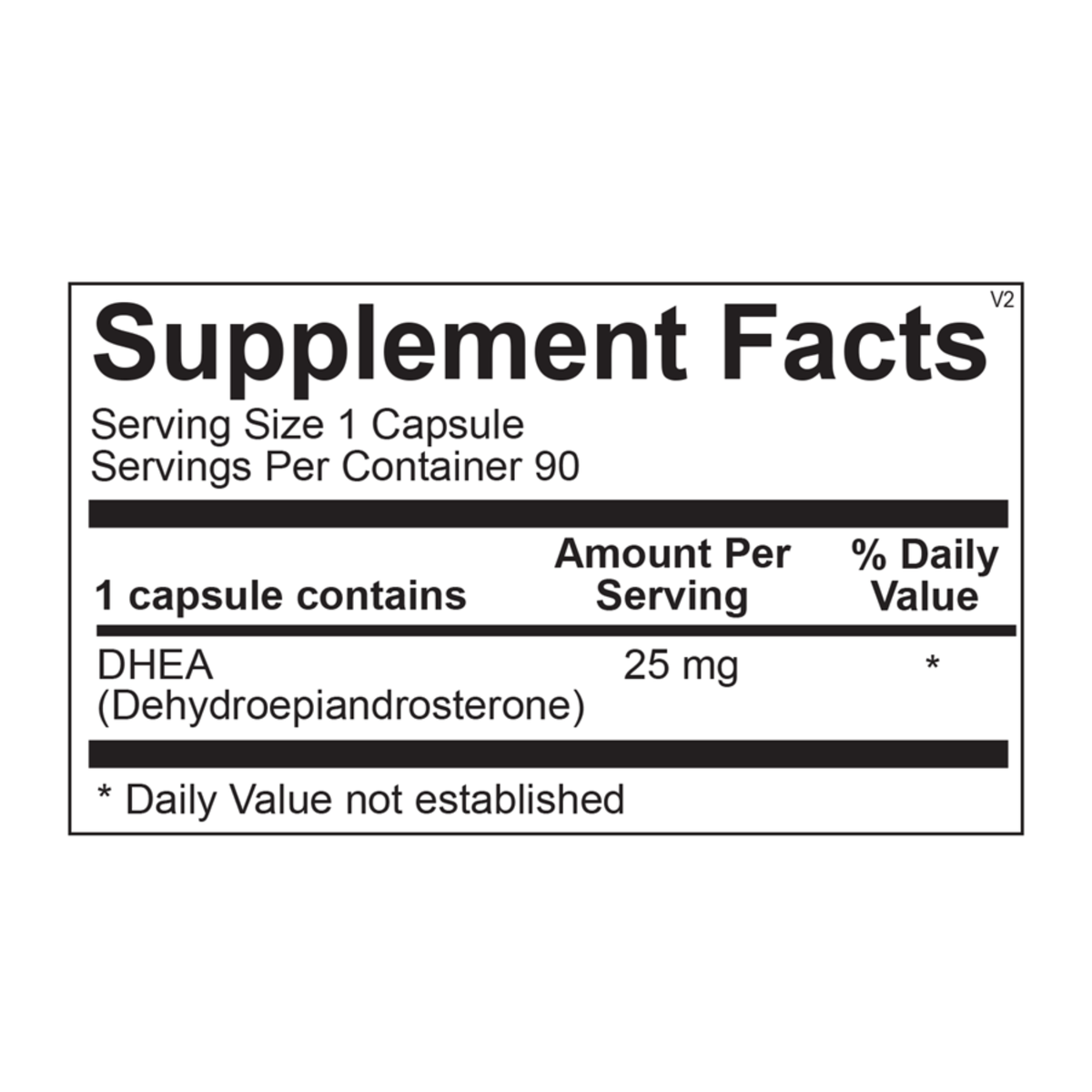 DHEA - 25mg