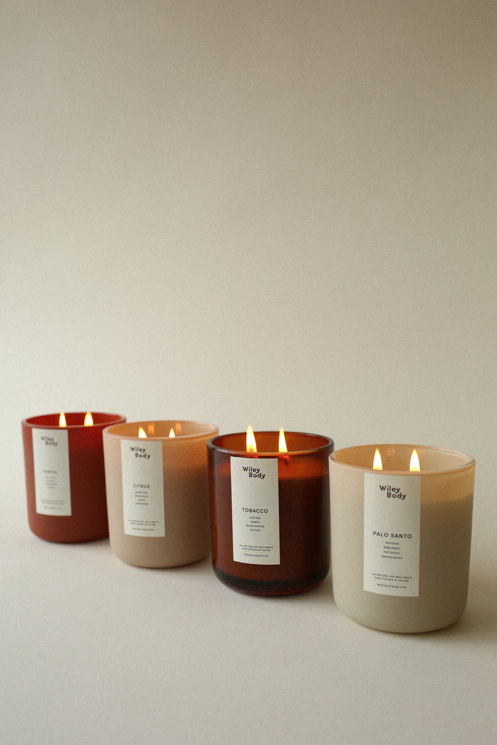 Wiley Body Candle - Tobacco